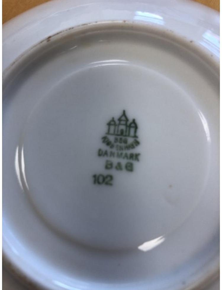 B&G Mågestel, kaffekop